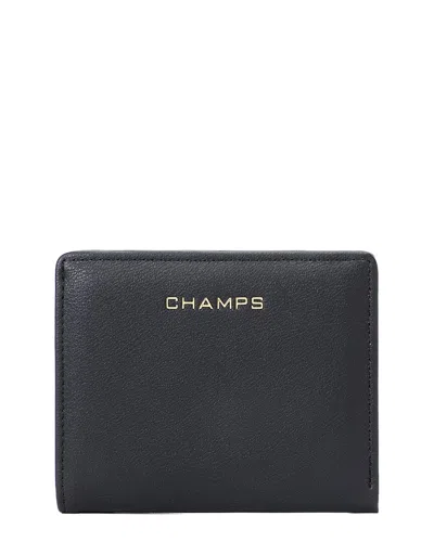 Champs Iconic Card Holder In Black