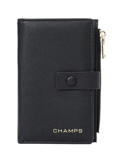 Champs Iconic Card Holder In Black