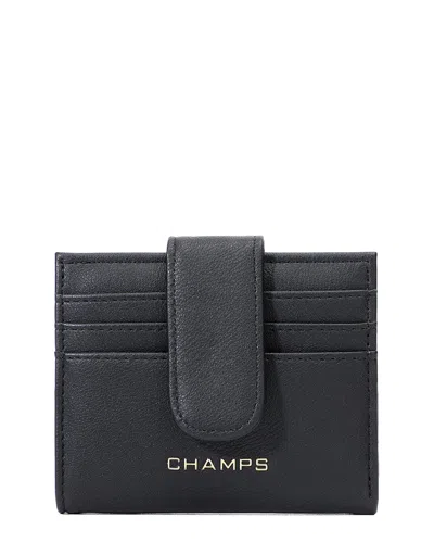 Champs Iconic Card Holder In Black