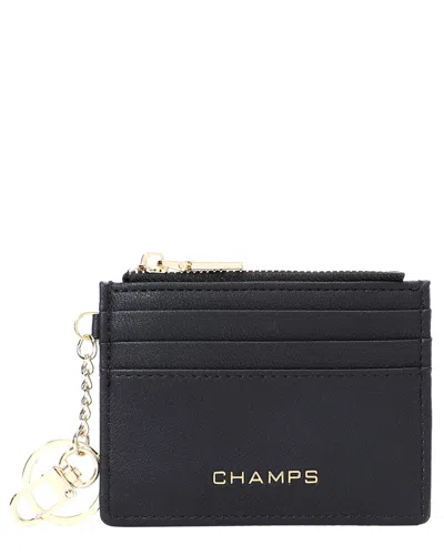 Champs Iconic Card Holder In Black