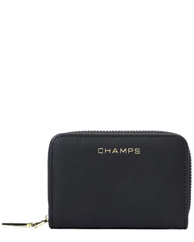 Champs Iconic Card Holder In Black