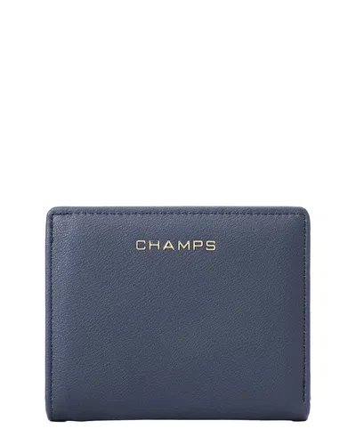 Champs Iconic Card Holder In Blue