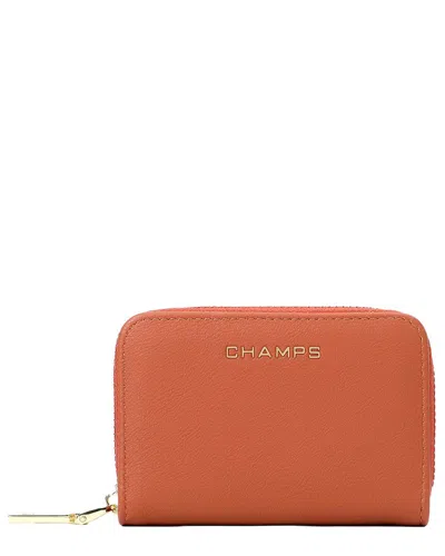 Champs Iconic Card Holder In Brown