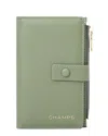 Champs Iconic Card Holder In Green