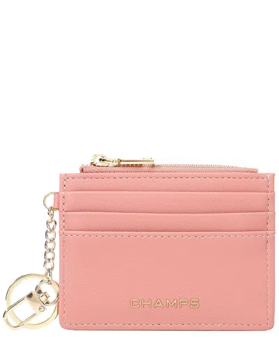 Champs Iconic Card Holder In Pink