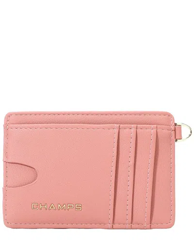 Champs Iconic Card Holder In Pink