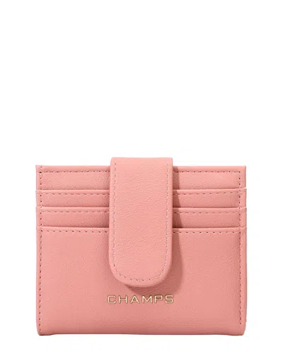 Champs Iconic Card Holder In Pink