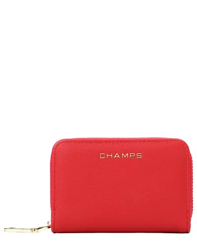 Champs Iconic Card Holder In Red