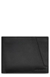 Champs Iconic Bifold Wallet In Black/black