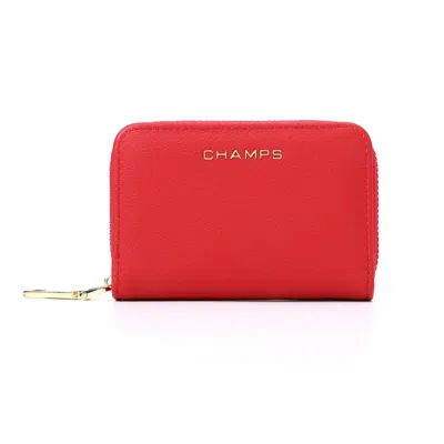 Champs Iconic / Palm Wallet In Red