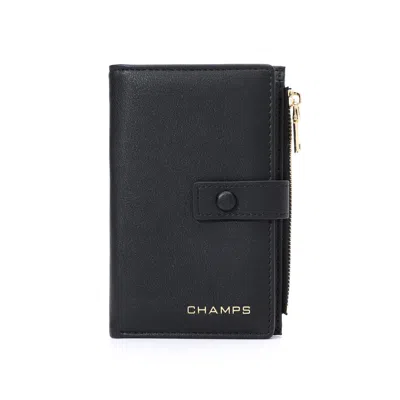 Champs Iconic / Slim Wallet In Black