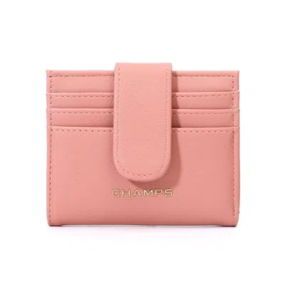 Champs Iconic / Snap Cardholder In Pink
