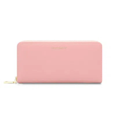 Champs Iconic / Zip-around Wallet In Pink