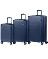 Champs Legacy Collection 3-pc. Hardside Luggage Set In Blue