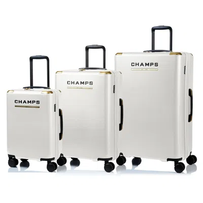 Champs Luxe Ii / 3-piece Luggage Set In Neutral