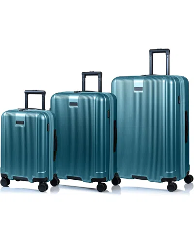 Champs Marquis 3-pc. Hardside Luggage Set In Blue
