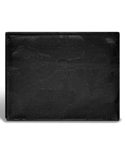 Champs Men's Camo Collection Leather Bi-fold Wallet In Black