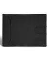 Champs Men's Onyx Collection Leather Access Bi-fold Wallet In Black
