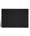 Champs Men's Onyx Collection Leather Bi-fold Clip Wallet In Black