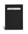 Champs Men's Onyx Collection Leather Mag Hybrid Card Holder In Black