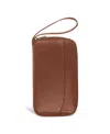 Champs Men's Onyx Collection Leather Multi Passport Case In Brown