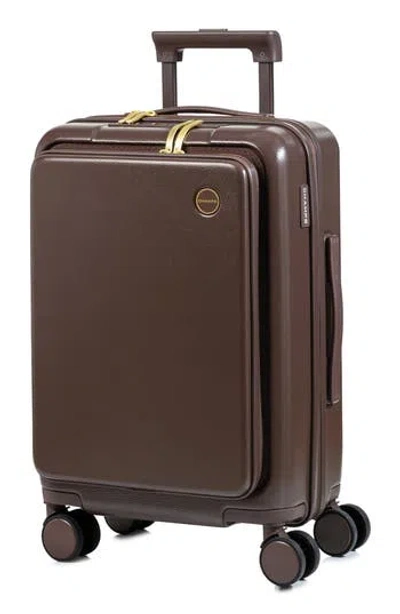 Champs Onyx 21.5-inch Expandable Hardside Spinner Carry-on