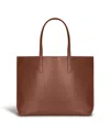Champs Onyx Collection Open Tote In Brown
