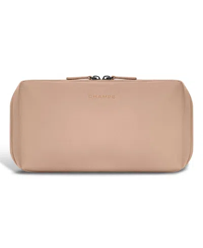 Champs Onyx Collection Toiletry Bag In Nude