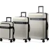 Champs Onyx Ii 3-piece Hardside Luggage Set