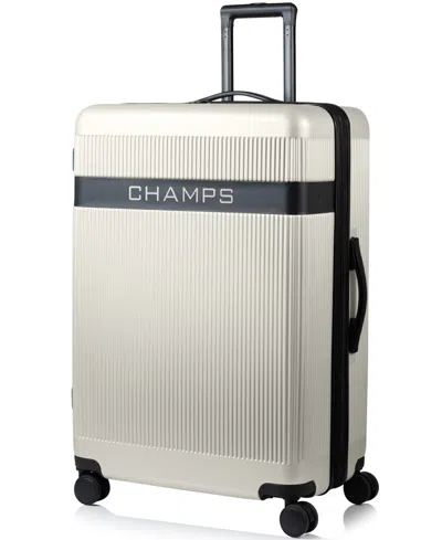 Champs Onyx Ii Collection Large Check-in Luggage In White