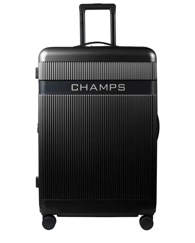 Champs Onyx Ii Expandable Large Carry On In Black