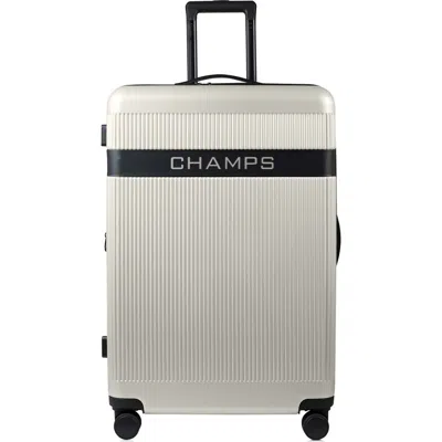 Champs Onyx Ii Large Checked Luggage In Ivory