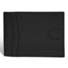 Champs Onyx / Leather Access Top Wing Wallet In Black