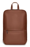 Champs Onyx Leather Backpack In Brown