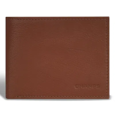 Champs Onyx / Leather Bi-fold Wallet In Brown