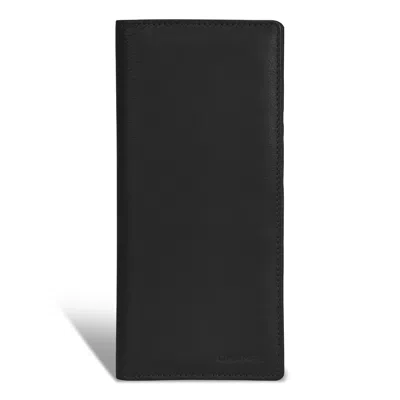Champs Onyx / Leather Breast Wallet In Black