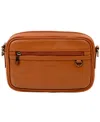 Champs Onyx Leather Camera Bag In Brown
