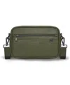 Champs Onyx Leather Camera Bag In Khaki