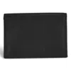 Champs Onyx / Leather Card Case In Black