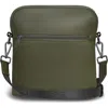 Champs Onyx Leather Crossbody Bag In Khaki