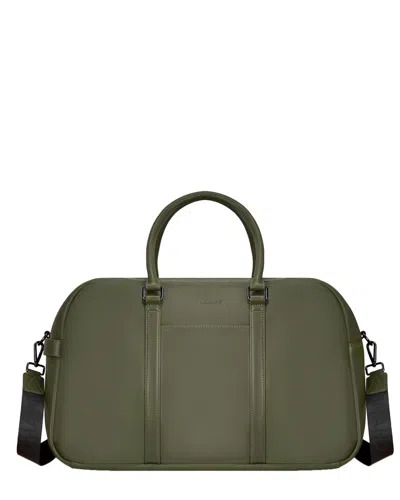 Champs Onyx Leather Duffel Bag In Brown