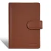 Champs Onyx / Leather Passport Case In Brown