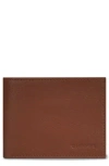 Champs Onyx Leather Rfid Bifold Wallet In Brown
