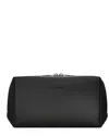 Champs Onyx Leather Toiletry Bag In Black