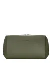 Champs Onyx Leather Toiletry Bag In Brown