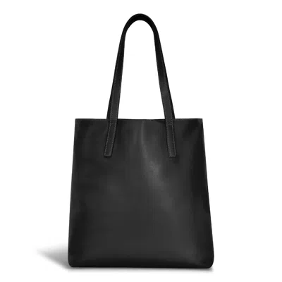 CHAMPS ONYX / LEATHER VERTICAL TOTE