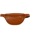 Champs Onyx Leather Waist Pack In Brown