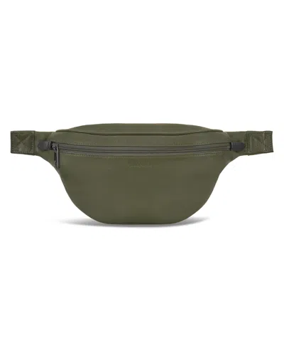 Champs Onyx Leather Waistpack In Khaki