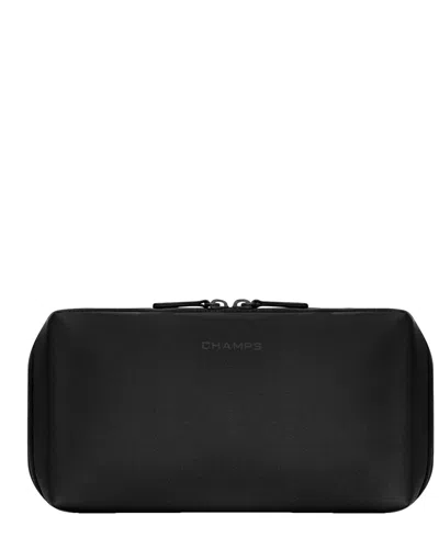 Champs Onyx Toiletry Bag In Black