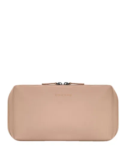 Champs Onyx Toiletry Bag In Brown